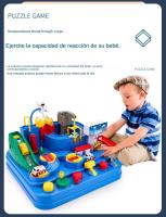 🔥   ¡Envase Dañado! Producto 100% Funcional - Set de Aventura con Tren, Aparcamiento + 2 Coches (23x23x18cm) - Juguete Educativo ⚡   Oferta Relámpago: 9,90€ ⏳   Envío desde Madrid - details 1