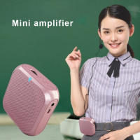 Amplificador de voz, auriculares con micrófono, sistema de PA recargable, altavoz para reuniones en el aula, promociones - details 5