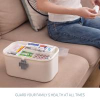 Pastillero grande multicapa, caja de medicina doméstica de gran capacidad, caja de almacenamiento de medicina, impermeable, prevención de polvo, pastillero grande - details 7