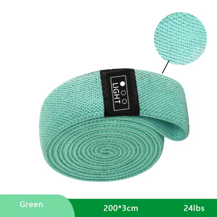 Bands de Resistencia Largas para Fitness Tamaño 200*3cm Equipo de Gimnasio para Hipóxodo Asistencia de Entrenamiento de Piernas para Mujeres - 1