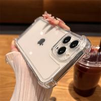 Funda de lujo transparente a prueba de golpes para iPhone 14 / 14 Pro / 14 Pro Max, cubierta de parachoques - details 4