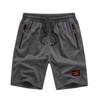 Pantalones cortos de algodón de los hombres casuales verano nueva moda con bolsillos laterales y cremallera pantalones de correr al aire libre - details 9