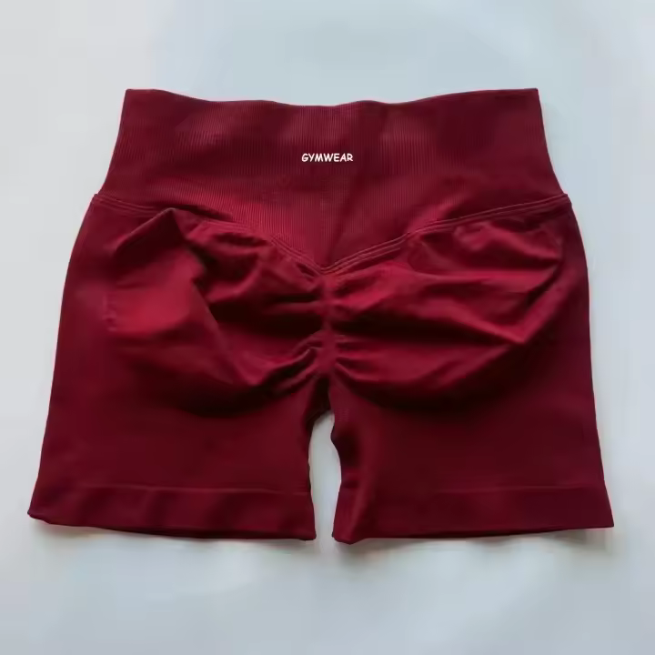 Gran oferta de pantalones cortos deportivos sin costuras para Mujer, pantalones cortos deportivos de cintura alta para verano, Yoga, Fitness, entrenamiento, ciclismo, motociclista, pantalones cortos de gimnasio para Mujer - 1