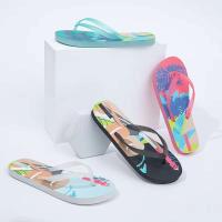 Chanclas de verano a la moda para mujer, Sandalias planas distintivas, plantilla EVA, zapatillas de goma informales para exteriores, zapatos de playa al por mayor - details 4
