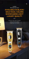 Kemei-cortadora de pelo profesional inalámbrica para hombre, máquina de corte de pelo sin cable, cuchilla en T - details 7