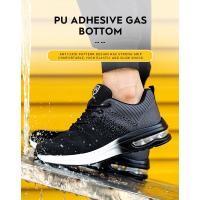 Zapatos De Seguridad Para Trabajo Con Punta De Acero Antideslizantes Y Respirables Para Hombres Botas De Trabajo Ligeras Y Confortables Para Construcción - details 8