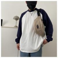 Bolso pequeño de moda 2025, nuevo bolso de lona informal para hombre, mochila cruzada para deportes y fitness - details 31