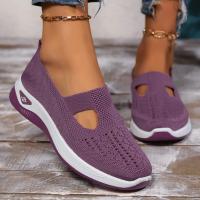 Zapatos para caminar de malla ventilada para mujer, suela cómoda y moderna, superficie suave, ligeros y cómodos, para personas mayores, nuevos - details 6