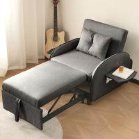 Sofá Cama Extensible Multifuncional Plegable, Reclinable, Ajustable en Tres Formas, Tamaño Compacto, Mesa de Té Plegable, Ideal para Pequeñas Habitaciones - details 1