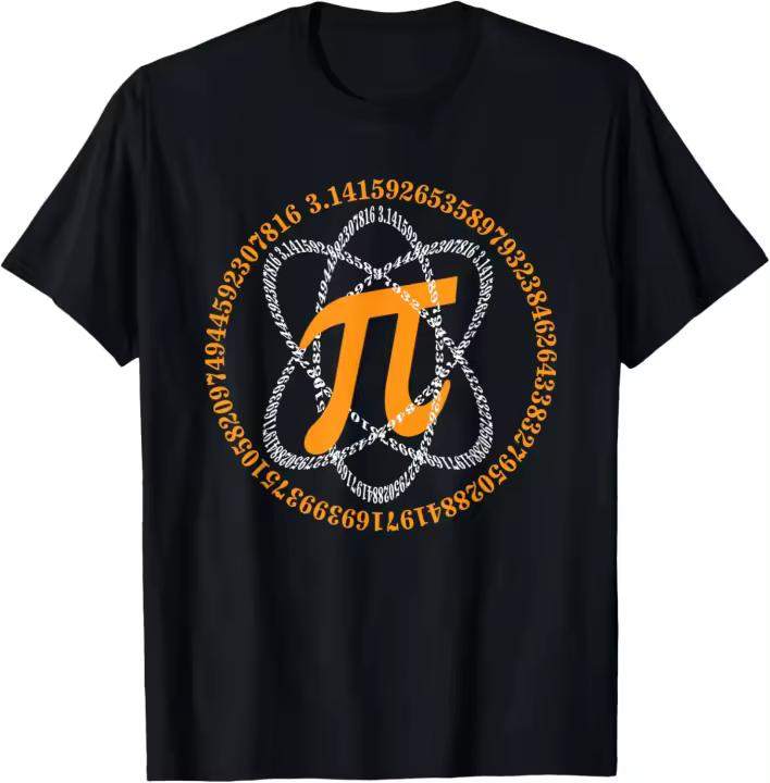 Camiseta Math Pi Atom Pi Symbol Pi Day Science Math Teacher - 1
