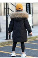 Chaqueta de Moda de Invierno para Niñas Cálida y con Capucha Parka de Algodón para Niñas de 8 a 12 Años - details 30