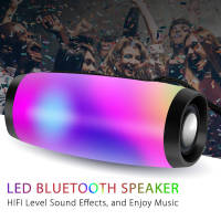 Altavoz TG157 compatible con Bluetooth, luz LED intermitente, altavoz portátil para exteriores, Subwoofer impermeable, Radio FM - details 1
