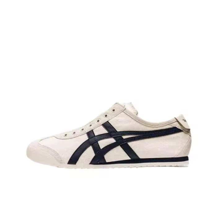 Leten 【Tienda insignia oficial】 66 zapatos deportivos informales sin cordones para hombre y mujer beige 1183A360-205 - 1