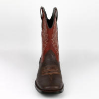 Botas vaqueras occidentales bordadas versión coreana - details 4