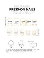 24pcs Uñas Postizas De Almendra Con Gel Colorido Adhesivo Detachable Y Reutilizable Con Herramienta De Empuñadura Para Mujeres Y Niñas - details 27