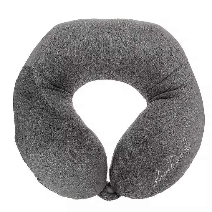 Almohada de Cuello para Bebé Soporte de Cabeza para Viajes en Avión y Oficina - 1
