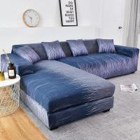 Fundas de sofá elástica en forma de L, cubierta Universal de esquina, seccional, 2 piezas，Funda de sofá，Fundas Sofa Elasticas - details 16
