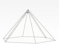 Tienda de campaña para exteriores, color blanco plateado, gran capacidad, tienda portátil para primavera y verano, impermeable, resistente al sol, especial para acampar - details 6