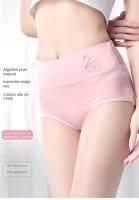 Bragas de algodón de cintura alta para mujer, ropa interior Abdominal de talla grande, sin costuras, lencería Sexy, suave - details 0