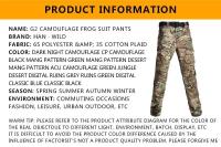 Uniforme táctico uniforme transpirable de camuflaje forestal, con/sin rodilleras y coderas - details 4
