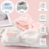 Set de regalo de cuidado de la piel de 6 piezas: rodillo de hielo, diadema de coral, bolsa de maquillaje y cepillo de limpieza facial - herramientas de belleza sin fragancia, lazo para el cabello, set de regalo - details 3