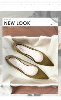 Zapatos profesionales negros de suela plana para mujer, nuevos zapatos de trabajo de satén con temperamento ligero para primavera y verano - details 6