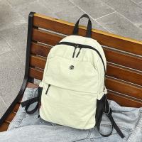 Mochila deportiva de nailon pequeña y sencilla, bolso de hombro de Color sólido de estilo coreano, bolso de mano, mochila Retro para niñas - details 22