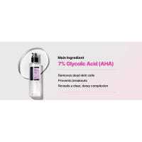 COSRX 7% Ácido Glicólico Líquido Potente Eliminador de Espinillas, 3.38 fl.oz, Exfoliante AHA, Tónico Exfoliante para Cara y Cuerpo, Poros - details 3