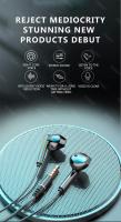3.5MM AUX/Type C Digital Chip Heavy Bass In-Ear Wired Headsets 6D HIFI Earphones Compatible With Samsung Android With HD Mic - details 0
