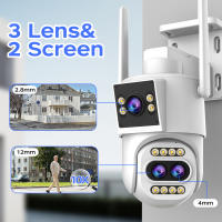 Cámara de Seguridad IP JOOAN 5K 10MP Visión Nocturna Infrarroja Seguimiento Automático - details 1
