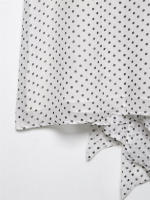 OUWU- Tops casuales chic para mujer con lunares, chaleco sin mangas, nueva moda 2025, tops sueltos para vacaciones de verano - details 7
