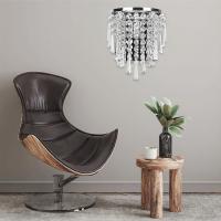 Lámpara de pared de cristal moderna, sala de estar candelabro cromado para, baño, decoración de iluminación interior del hogar - details 2
