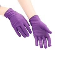 Guantes de satén elásticos para niña, guantes de boda, fiesta - details 9