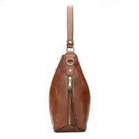 Bolso Hombro Mujer DIDABEAR De Cuero Gran Capacidad Estilo Vintage Casual Bolso De Mano Tote Bolsa De Moda Con Solapa - details 3