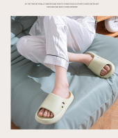 Casa de una palabra antideslizante suave y cómodo baño hotel pareja zapatillas frescas - details 6
