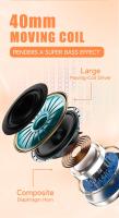 VAORLO-auriculares ANC con reducción de ruido, cascos HIFI con cable + comunicación inalámbrica, plegables, deportivos, con Bluetooth, para música, compatible con TF - details 2