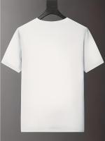 Camiseta Gráfica Casual para Hombres Verano 2025 Estampado Geométrico Negro Manga Corta - details 3