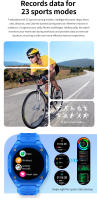 Reloj mujer inteligente exterior deporte modo podómetro ritmo cardíaco presión arterial hombre Bluetooth llamada reloj - details 5