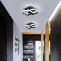 Lámpara nórdica simple pasillo, techo para dormitorio, reemplazo escalera, balcón, lámpara de entrada, círculo led principal - details 2