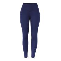 Body de gimnasio de entrenamiento push-pull de cintura alta con bolsillo lateral para mujer, pantalones deportivos para correr y yoga - details 12