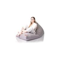 Salon de Lujo XXL - Sofá Puf Gigante Moderno de Diseño - Modelos de Puffs o Bean Bag Chair Grandes con Relleno Incluido para Adultos o Decoración Habitacion Juvenil Gris Oscuro - details 16