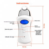 Belleza exportación facial instrumento lifting y reafirmante instrumento facial arrugas rejuvenecimiento micro-corriente belleza importador - details 1