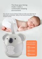 Máquina portátil de ruido blanco para bebés, chupete con 10 Luces de música para niños pequeños, apagado temporizado - details 6