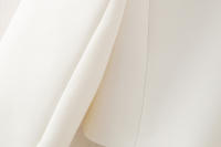 Conjunto Informal de Moda para Mujer OUWU Vestido Corto de Manga Larga con Cuello de Polo, Abrigo, Falda con Cinturón, Pantalones - details 14