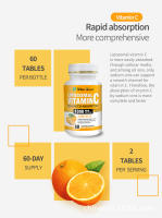 Pastillas liposómicas prensadas con sabor a naranja de la vitamina C de las tabletas VC - details 5