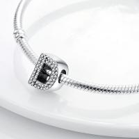 LAZA-abalorio de plata de ley 925 con 26 letras del alfabeto, abalorio de A-Z con nombre, compatible con Pulsera Original, collar, colgante, regalo de joyería - details 21