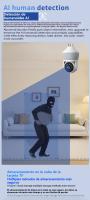 Cámaras de vigilancia interior bombilla doméstico Internet inalámbrico WiFi HD inteligente 360 grados vigilancia - details 6