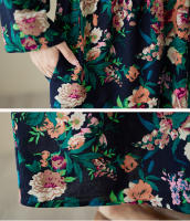 Vestido Vintage de Algodón de Manga Larga Talla Grande, Elegante y Suelto para Mujeres - details 54