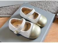 Zapatos planos informales de cuero para niños, calzado de baile de princesa para fiesta y boda, 2024 - details 12