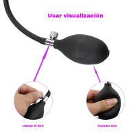 Enchufe de Silicona Expandible Seguro para el Cuerpo Impermeable, Enchufe Anal, Masajeador de Prostata, Juguetes Sexuales para Adultos, Juguetes Sexuales Gay - details 6
